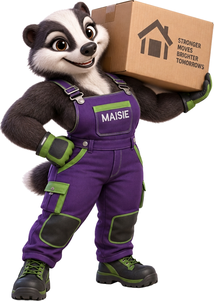 Maisie the badger