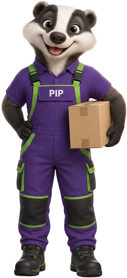Pip the badger